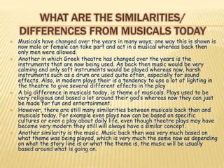musicals are quite similar to __________.